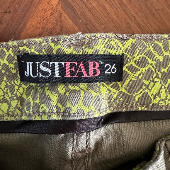 Taupe jean pants Size 26 with stretch SUPER CUTE EUC - Picture 4 of 12